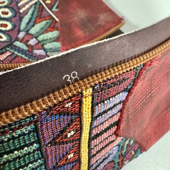 Candice Cooper Bohemian Style Side Zip 12 Inch Boot EU 38 US 7.5 - Picture 11 of 11